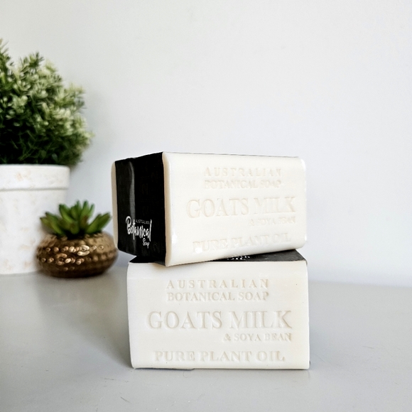 4 Australian Botanical Soap Goat Milk Soap Bars w/Soya Bean Natural Soap - Picture 2 of 7